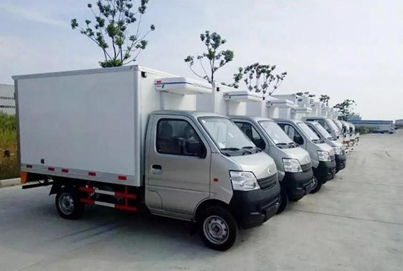 1ton Refrigerator Van Truck Mini Reefer Refrigerated Freezer Truck