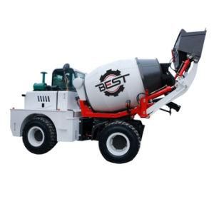 3m3 Small Automatic Feeding Hydraulic Concrete Mixer Truck