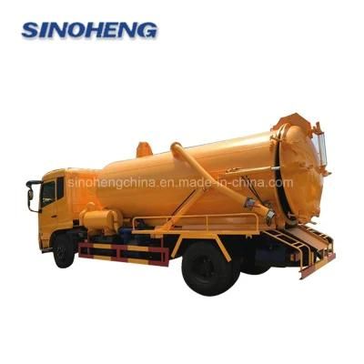 Dongfeng LHD/Rhd Vacuum Sewage Suction Truck Sewage Truck 8cbm 9cbm