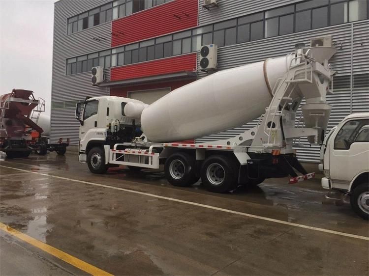 Fast Delivery Isuzu Mini Mixer Truck 8m3 Concrete Mixing Trucks