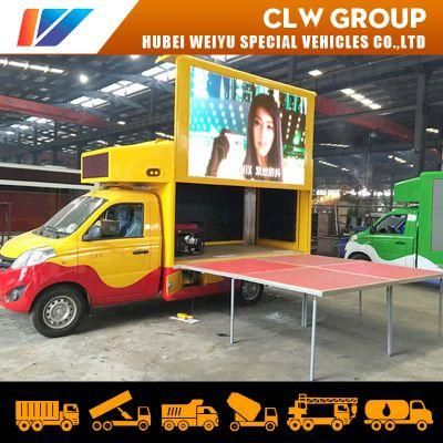 P4 P5 P6 Mobile LED Screen Truck with Video Sound System Advertising Display Outdoor Mobile LED Billboard Truck