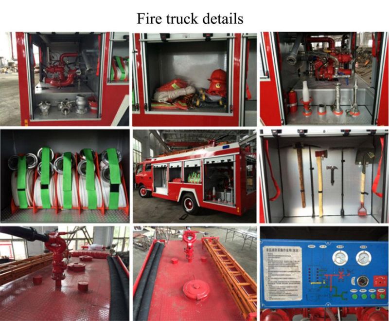 China Truck 4X4 Dongfeng 12tons Fire Tanker Truck Fire Extinguisher Foam Powder Water Tank Fire Fighting Truck Fire Fighting Rescue Truck