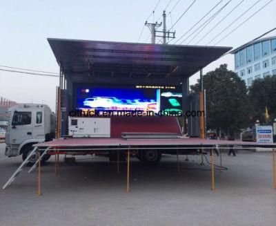 Outdoor Stage Promotion Stage Truck with LED Screen Mobile Performance Truck