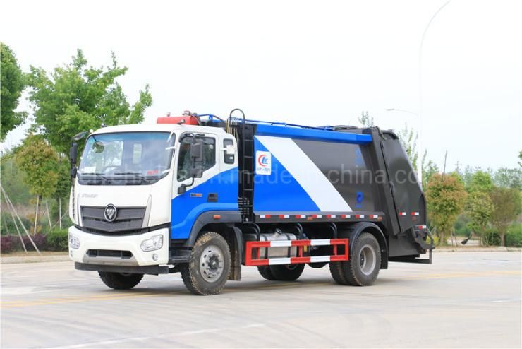 Foton 4X2 12m3 Garbage Compactor Trcuk Waste Refuse Compactor Truck