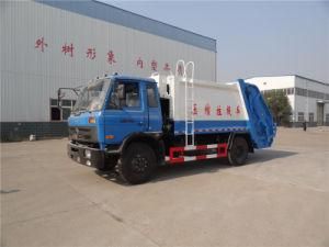 Compressed Garbage Truck 4*2 with 12000L Tanker