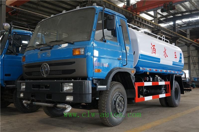 Factory Directly Supply Dongfeng 145 Model 10cbm Water Bowser Water Tank Truck Cheap Price Dongfeng Big Volume Water Tank Truck for Sale