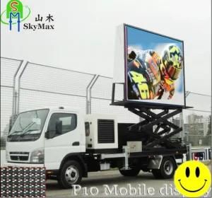 P10 Full Color with Sound System Vehicle Mounted Truck Mobile LED Display