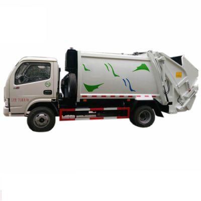 6ton Best-Selling Dumpcart Compression Type Garbage Truck 8cbm Sealed Container Garbage Truck 5t Rubbish Compression Truck