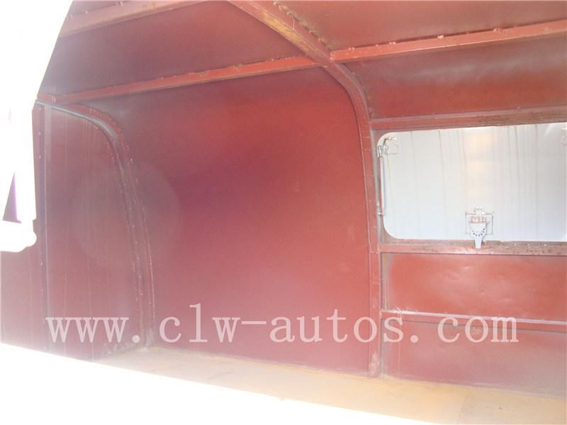 China FAW 4X2 5cbm/5000liters Dustbin Mini Sealed Garbage Truck
