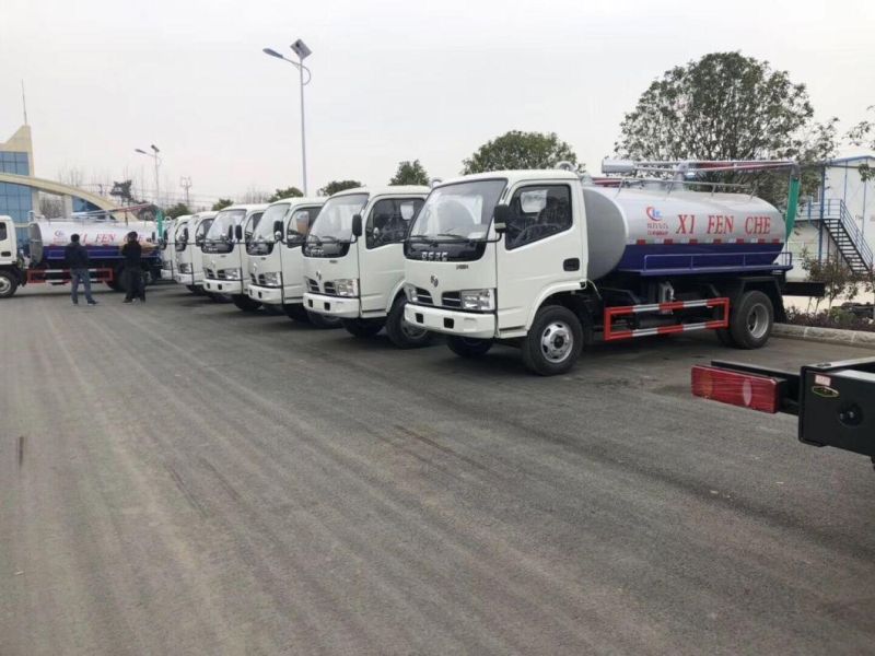Dongfeng Vacuum Tank 4000liters Fecal Suction Truck Price for Sale with Hangzhou Weilong Vacuum Pump