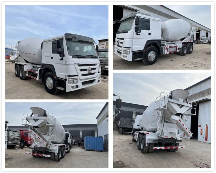 Manufacturer 6X4 8m3 9m3 10m3 Concrete Mixer Cement Silos Truck