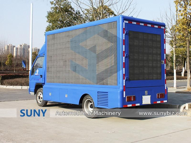 Cheap Price 4X2 6 Wheeler Foton Small Mobile LED Advertising Truck