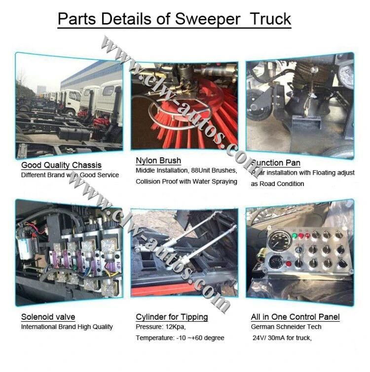 Guaranteed Quality Dongfeng Mini Sweeper Truck Small Street Sweeping Truck