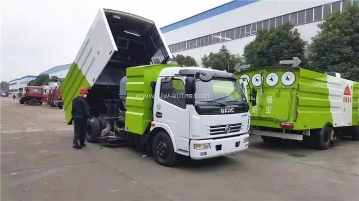 Cleaning Machine Road Sweeper Truck Diesel Engine Manual Transmission Steel Plant Bulk Order with Factory Price