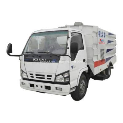 Japan I Suzu 600p Vacuum Cleaning Street Sweeper Truck Sale