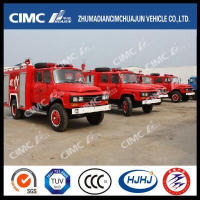 Dongfeng 4*2 Fire Truck with 2 Kinds Dispensing Materials