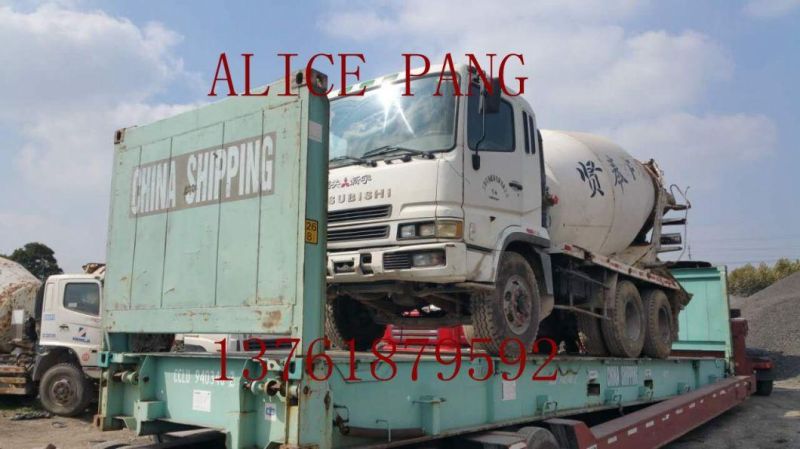 10wheels Used Concrete Mixer Trucks with Japan Isuzu Engine