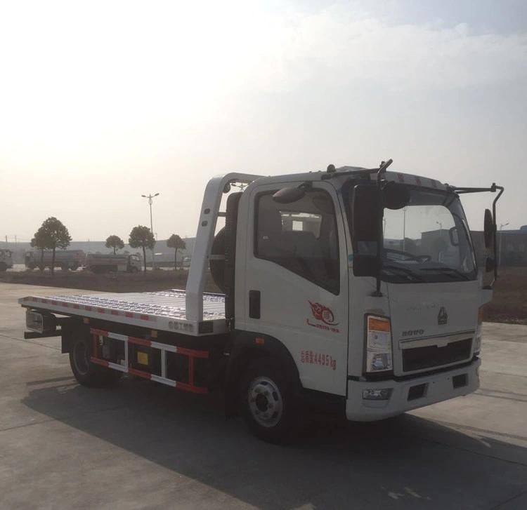 HOWO 4X2 Small Tilt Tray Wrecker Truck for Sale