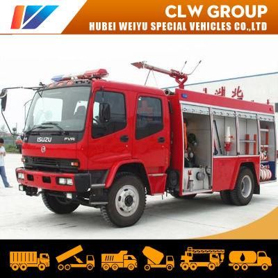 Customized Isuzu High Pressure Water Tank Fire Fighting Truck Emergency Rescue Fire Engine Truck