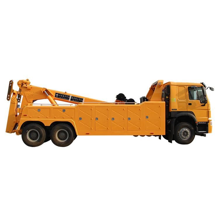 HOWO 6*4 Diesel Fuel Type Towing Truck Equipment Tow Wrecker Truck