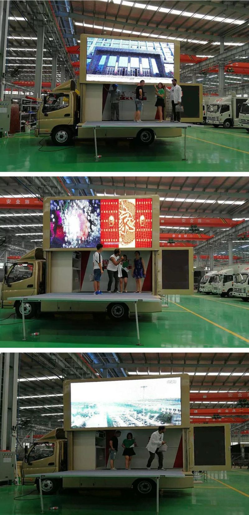 Isuzu P4 Full Color LED Screen Display Billboard Advertising Truck