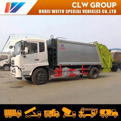 14cbm Dongfeng 8tons 10tons 4X2 Compactor Garbage Truck