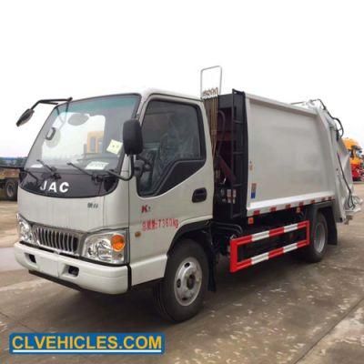 JAC Compressed Hydraulic Rear-Loading Garbage Truck