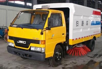 Jmc 5cbm Stainless Steel Road Sweeper Street Sweeper Street Cleaning Machine Sweeper Truck