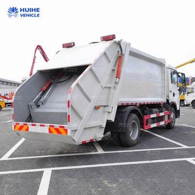 15m3 HOWO Swing Arm Compressed Garbage Compactor Truck for Sale