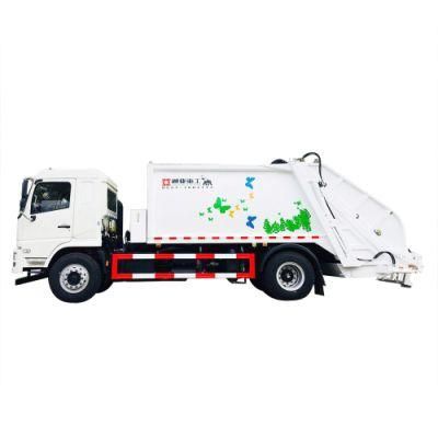 Dongfeng Kc D9 10cbm 14 Cbm 12 Cbm Comprssion Refuse Garbage Truck with The Rear Loading