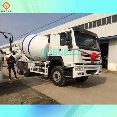 8cbm Euro2 HOWO Sinotruck 8*4 Concrete Mixer Truck