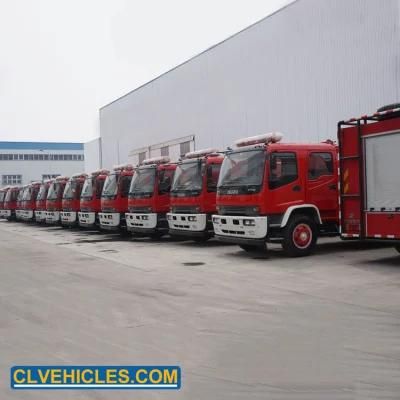 Isuzu 4X2 5000L Water Tank Fire Truck Fire Fighting Truck