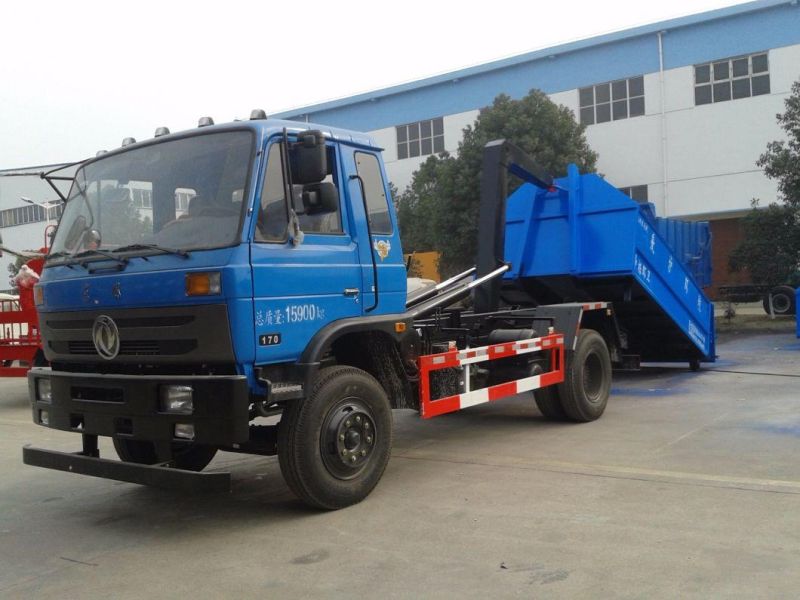 New Condition 4*2 Hook Lift Roll off Garbage Truck for Sale