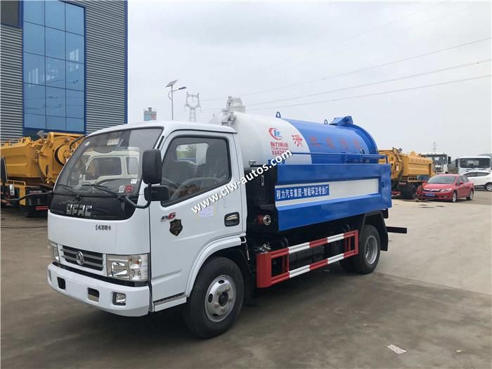 Vacuum Sewage Suction Truck Sewer Cleaning High Pressure Water Spraying Truck