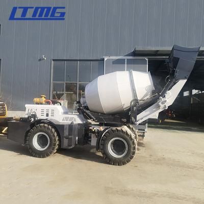 China New Self Loading with Swing Drum Diesel Concrete Mixer