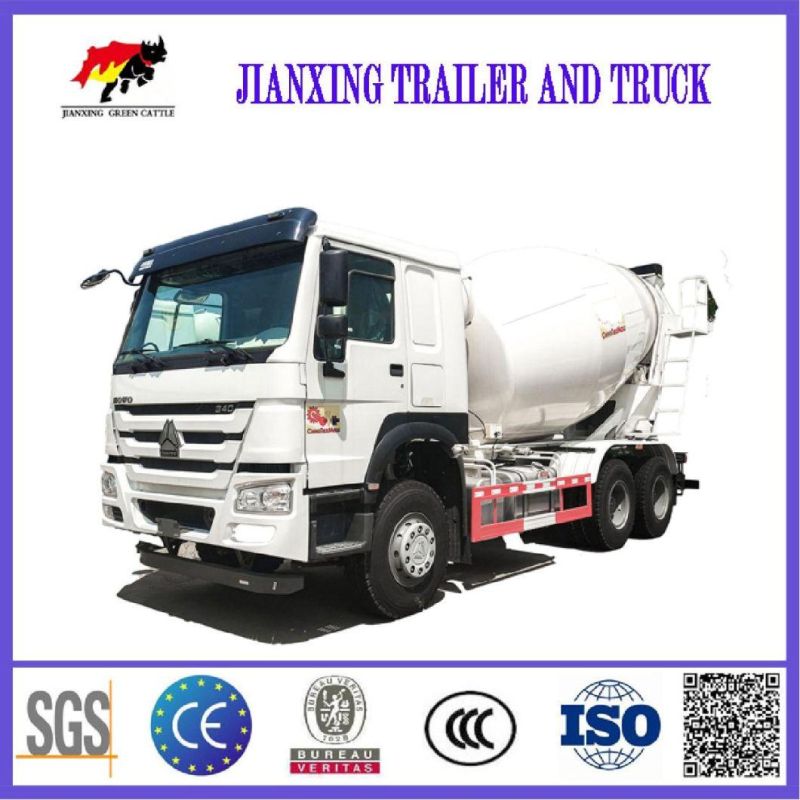 Sinotruck HOWO 6X4 Euro3 340HP 10m3 25ton Concrete Mixer Truck