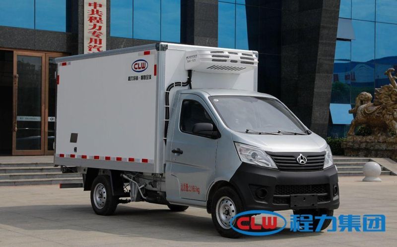 Changan Mini Close Van Truck Thermo King Mobile Refrigerated Freezer Truck