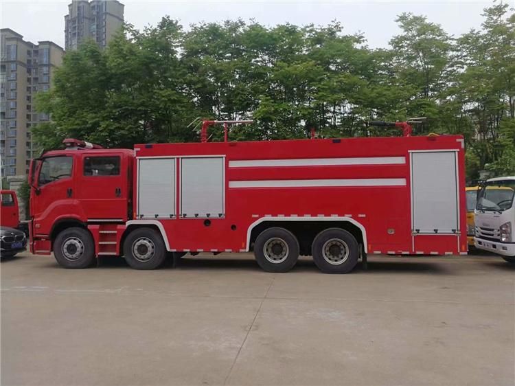 Japan Isu-Zu 8*4 Foam and Dry Powder Fire Truck Is-Uzu 460HP