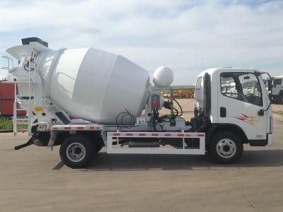 4x2 LHD RHD 3m3 Small Cement Concrete mixer trucks for sale