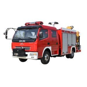 Dongfeng 3tons Rescue Fire Truck with 3 Tons Winch