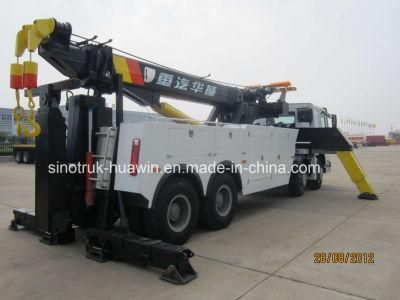 Sinotruk HOWO Wrecker Truck Road Block Removal Truck for Sale