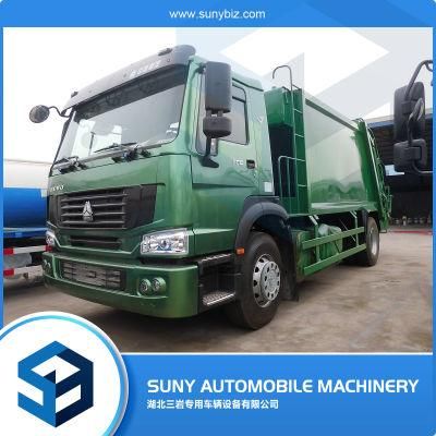 Sinotruck HOWO&#160; 4*2 2axles 12-14cbm&#160; Compressed Garbage Vehicle