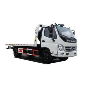 4X2 Famous Brand Forland 4t Flatbed Road Emergency Tow Truck