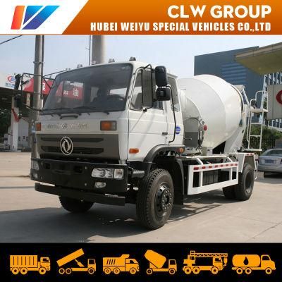 China Cheap Dongfeng 6cbm Concrete Transit Machinery Cement Mixer Truck