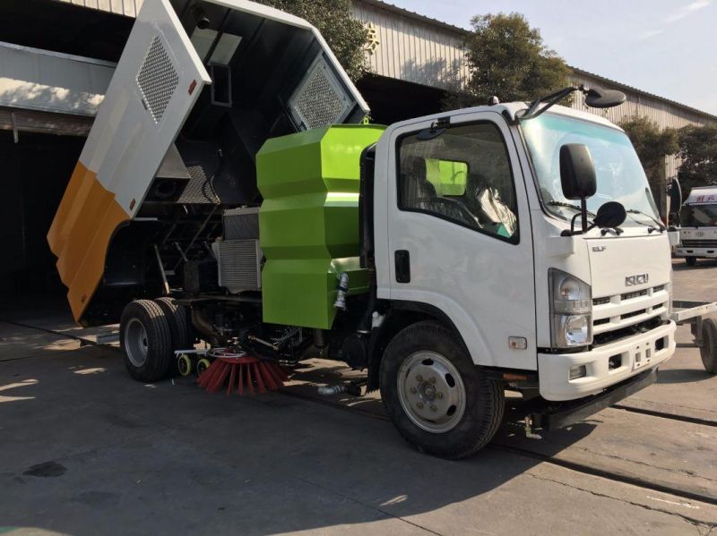 Dongfeng 4X2 Volume 5cbm 8cbm 10cbm Sanitation Vehicle Road Sweeper