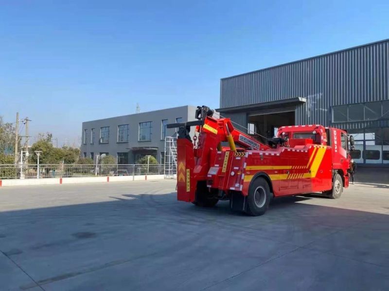 Dongfeng Chassis Tow Truck Wrecker Road Recovery Vehicle