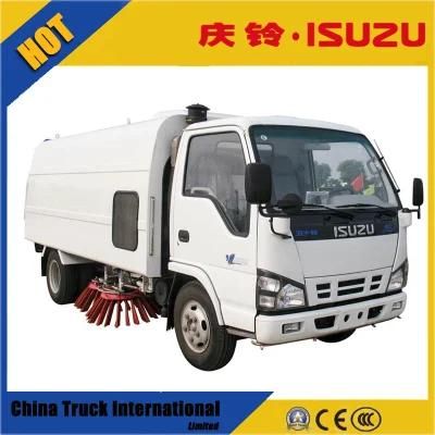 Isuzu Npr 600p 4*2 120HP Used Street Sweeper Truck