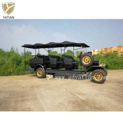 11 Seater Electric Tourist Shuttle Car Sightseeing Vehicle