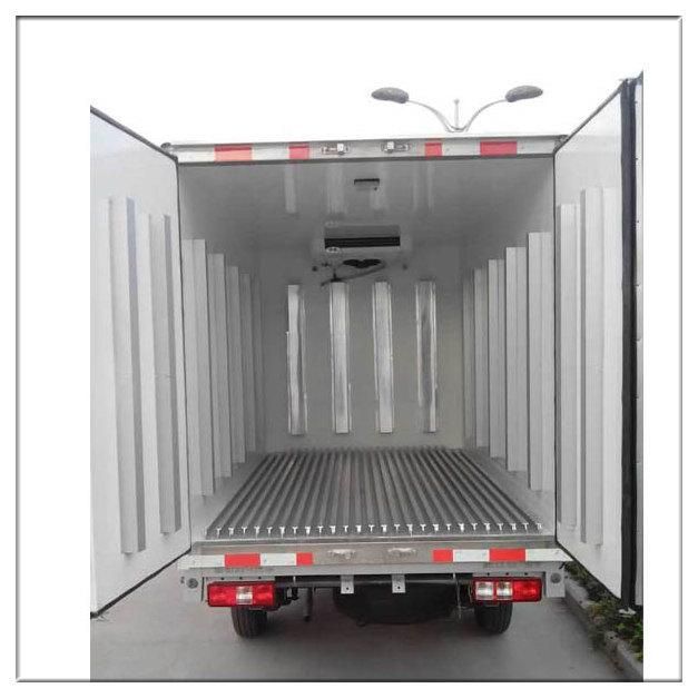 Cheap CKD/CBU Parts XPS/PU Insulation Corrosion Resistance FRP Sandwich Panel Frozen Meat Seafood Chicken Vegetable Refrigerated Freezer Truck Body Panel