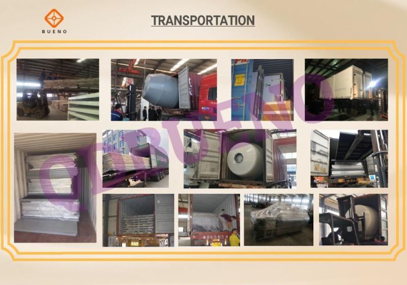 Bueno Brand High Quality FRP Composite Panel Insulation Refrigerated Truck Body Refrigerated Truck Body